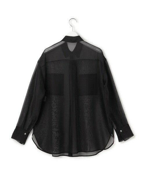 L size ONWARD(大きいサイズ) / エルサイズオンワード シャツ・ブラウス | ドライシアーオーガンジー シャツ | 詳細21