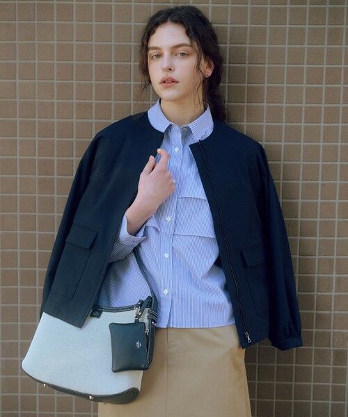 L size ONWARD(大きいサイズ) / エルサイズオンワード シャツ・ブラウス | 【WEB限定カラーあり・一枚で着映え】COTTON TEX シャツ ブラウス | 詳細26