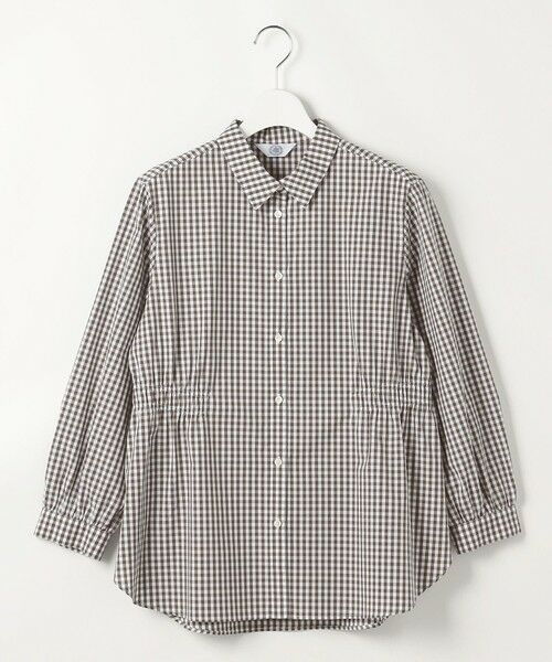 L size ONWARD(大きいサイズ) / エルサイズオンワード シャツ・ブラウス | 【WEB限定カラーあり】コンパクトエステネージュ シャーリング シャツ ブラウス | 詳細29