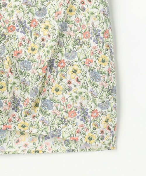 L size ONWARD(大きいサイズ) / エルサイズオンワード シャツ・ブラウス | Liberty Rachel & Michelle バンドカラー ブラウス | 詳細13