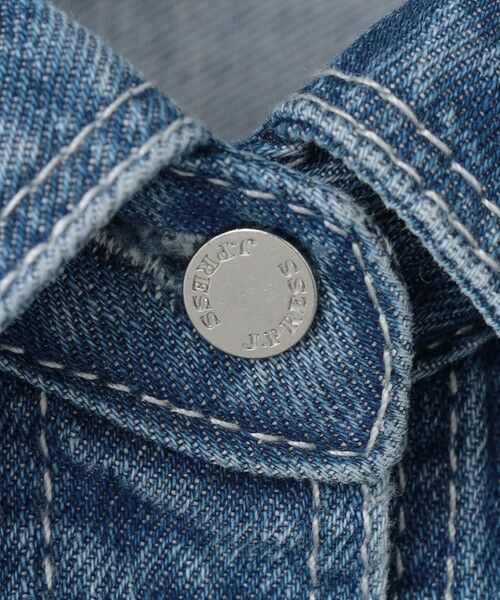 L size ONWARD(大きいサイズ) / エルサイズオンワード シャツ・ブラウス | コットンリネン 7oz デニム シャツ | 詳細18