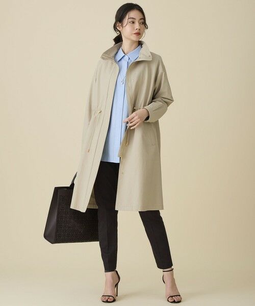 L size ONWARD(大きいサイズ) / エルサイズオンワード シャツ・ブラウス | 【着回し力抜群・レイヤードにも】ドレープブロード シャツブラウス | 詳細9