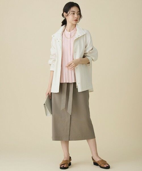 L size ONWARD(大きいサイズ) / エルサイズオンワード シャツ・ブラウス | 【カタログ掲載】ドレープブロードタック ブラウス | 詳細13