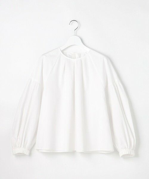 L size ONWARD(大きいサイズ) / エルサイズオンワード シャツ・ブラウス | 【SHIHOさん着用】ボリュームスリーブ ブラウス | 詳細5