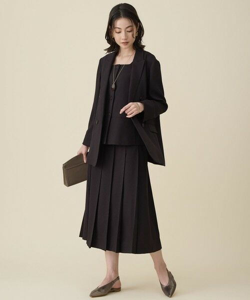 L size ONWARD(大きいサイズ) / エルサイズオンワード シャツ・ブラウス | 【カタログ掲載・人気素材・セットアップ対応】リネンライクシンセティックノースリーブ ブラウス | 詳細9