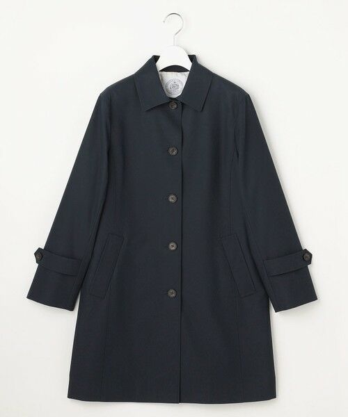 L size ONWARD(大きいサイズ) / エルサイズオンワード ステンカラーコート | 【春のマストアイテム】ドライストレッチ ロング ステンカラー コート | 詳細18