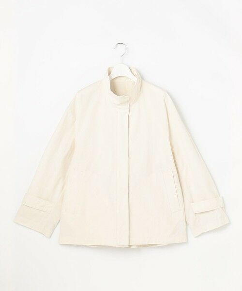 L size ONWARD(大きいサイズ) / エルサイズオンワード その他アウター | 【17号サイズまで展開・カタログ掲載・春の必需品・オンオフ使える】コットンリネンウェザーライト コート | 詳細4