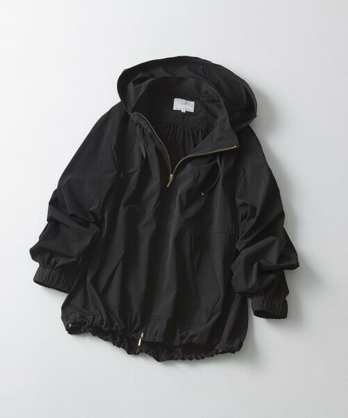 L size ONWARD(大きいサイズ) / エルサイズオンワード その他アウター | 2WAY ストレッチタフタ ボリュームスリーブブルゾン | 詳細4