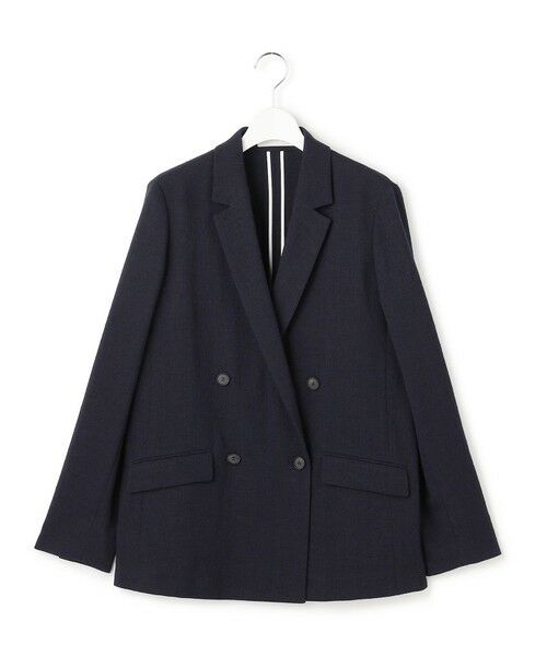 L size ONWARD(大きいサイズ) / エルサイズオンワード テーラードジャケット | ミックスブッチャー ダブルブレストジャケット | 詳細6