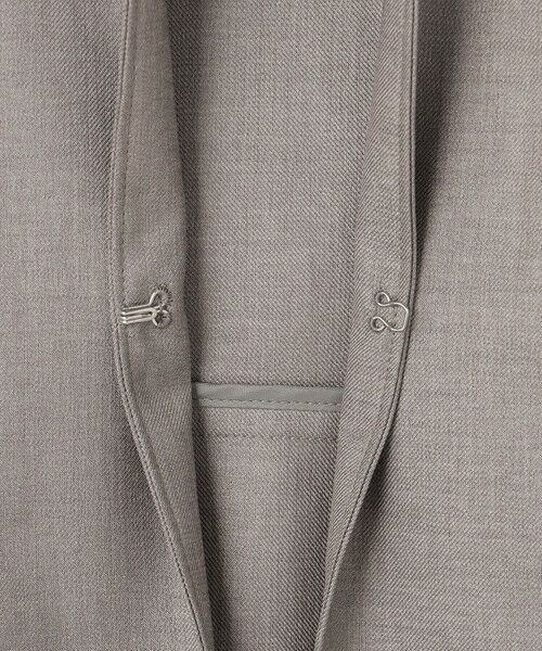 L size ONWARD(大きいサイズ) / エルサイズオンワード ノーカラージャケット | 【定番人気・セットアップ対応】OXIJEWEL ストレッチ ノーカラー ジャケット | 詳細11