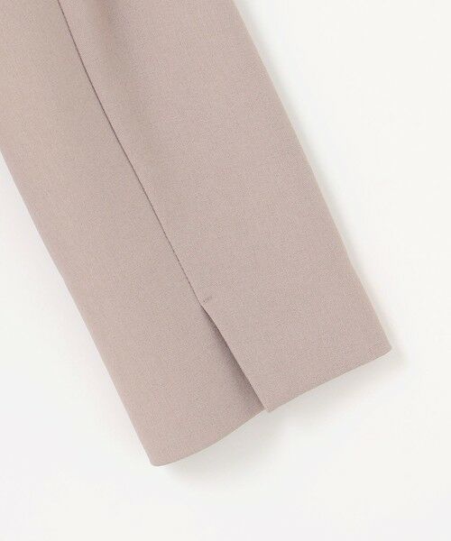 L size ONWARD(大きいサイズ) / エルサイズオンワード ノーカラージャケット | スマートビューティストレッチカラーレス ジャケット | 詳細12