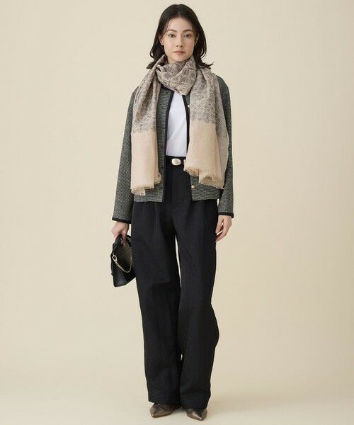 L size ONWARD(大きいサイズ) / エルサイズオンワード ノーカラージャケット | 【カタログ掲載】ライトカラミノーカラー ジャケット | 詳細12