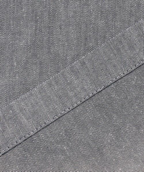 L size ONWARD(大きいサイズ) / エルサイズオンワード その他アウター | スラブツイルストレッチ オーバーサイズ ダブルジャケット | 詳細21