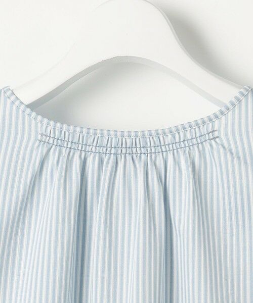 L size ONWARD(大きいサイズ) / エルサイズオンワード カットソー | ストライプジャカード ラウンドネック カットソー | 詳細12