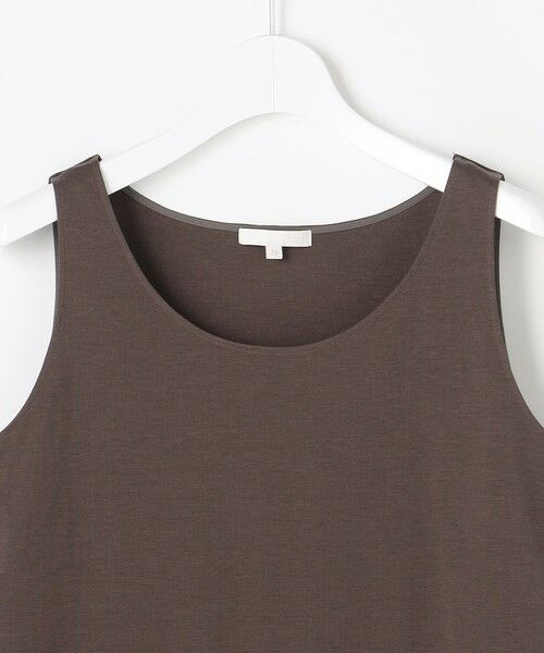 L size ONWARD(大きいサイズ) / エルサイズオンワード タンクトップ | 【SHIHOさん着用・昨年ご好評素材・新型登場】スーピマスムーススリム タンクトップ | 詳細15