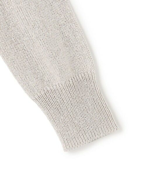 L size ONWARD(大きいサイズ) / エルサイズオンワード ニット・セーター | グロッシーペーパーブレンド クルーネックプルオーバー | 詳細11