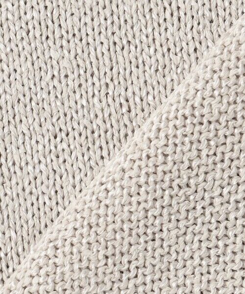L size ONWARD(大きいサイズ) / エルサイズオンワード ニット・セーター | グロッシーペーパーブレンド クルーネックプルオーバー | 詳細14