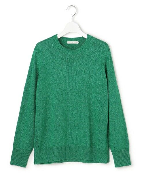 L size ONWARD(大きいサイズ) / エルサイズオンワード ニット・セーター | グロッシーペーパーブレンド クルーネックプルオーバー | 詳細19