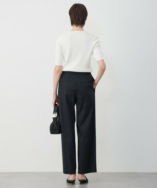 L size ONWARD(大きいサイズ) / エルサイズオンワード ニット・セーター | オーガニックコットン リブニット | 詳細3