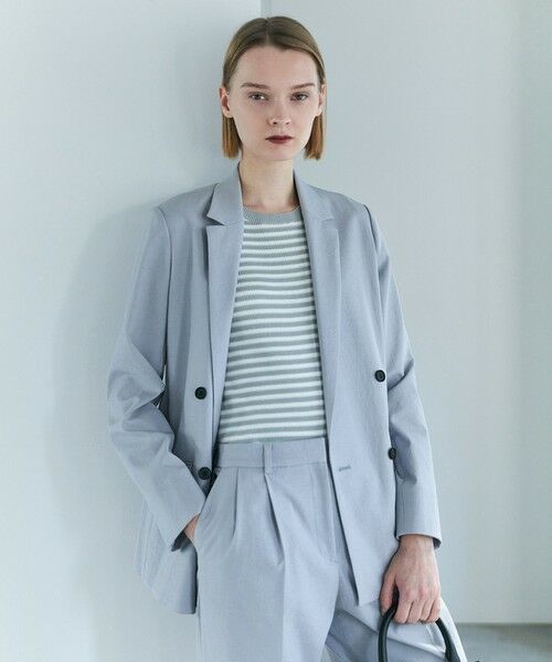 L size ONWARD(大きいサイズ) / エルサイズオンワード ニット・セーター | オーガニックコットン リブニット | 詳細6