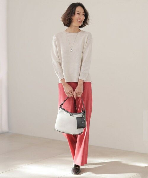 L size ONWARD(大きいサイズ) / エルサイズオンワード ニット・セーター | DRY COMFORT クルーネック ニット | 詳細2