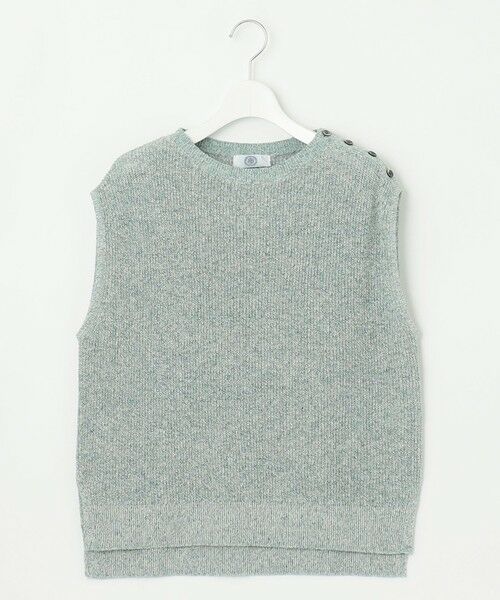 L size ONWARD(大きいサイズ) / エルサイズオンワード ベスト | 【WEB限定カラーあり・プラスワンアイテムに】LINEN COTTON ニット ベスト | 詳細15