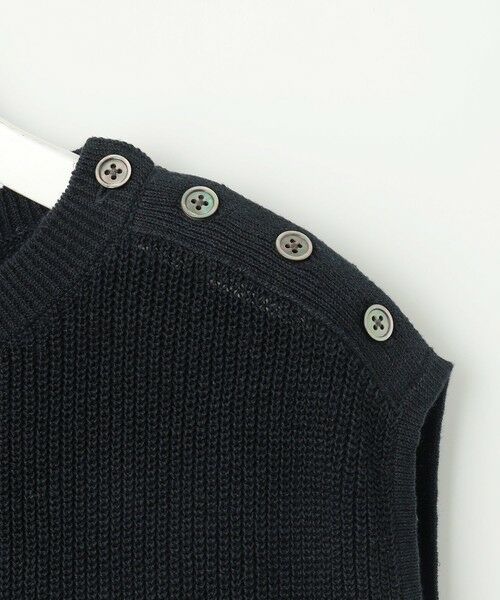 L size ONWARD(大きいサイズ) / エルサイズオンワード ベスト | 【WEB限定カラーあり・プラスワンアイテムに】LINEN COTTON ニット ベスト | 詳細22