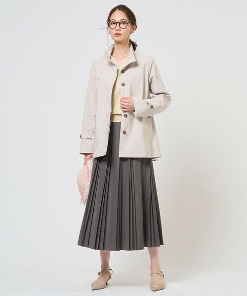 L size ONWARD(大きいサイズ) / エルサイズオンワード ニット・セーター | 【着回し力抜群・オンオフ使える】HIGH GAUGE BASIC Vネック ニット | 詳細10