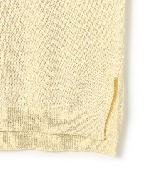 L size ONWARD(大きいサイズ) / エルサイズオンワード ニット・セーター | コットンギマムリネ チュニック ニット | 詳細16
