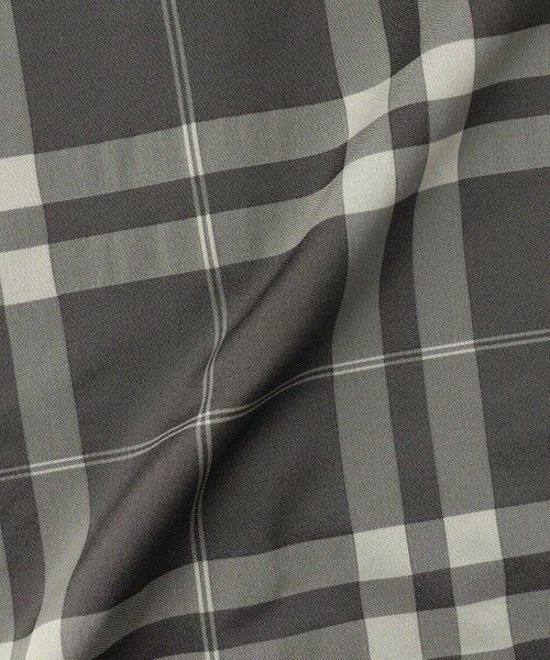 L size ONWARD(大きいサイズ) / エルサイズオンワード ロング・マキシ丈ワンピース | ブロックチェックジャガード ワンピース | 詳細13