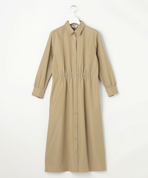 L size ONWARD(大きいサイズ) / エルサイズオンワード ロング・マキシ丈ワンピース | 【WEB限定カラーあり】TC ライトタンブラー シャツワンピース | 詳細5