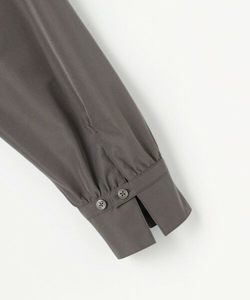 L size ONWARD(大きいサイズ) / エルサイズオンワード ロング・マキシ丈ワンピース | 【WEB限定カラーあり】TC ライトタンブラー シャツワンピース | 詳細14