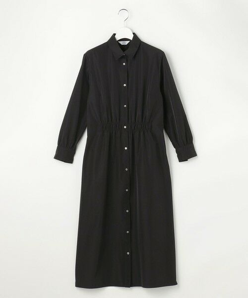 L size ONWARD(大きいサイズ) / エルサイズオンワード ロング・マキシ丈ワンピース | 【WEB限定カラーあり】TC ライトタンブラー シャツワンピース | 詳細23