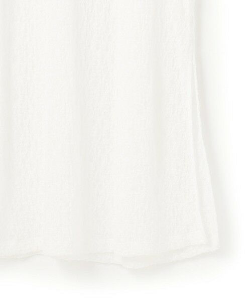 L size ONWARD(大きいサイズ) / エルサイズオンワード ロング・マキシ丈ワンピース | 【SLOW/一部店舗限定】リンクルレース レイヤード ワンピース | 詳細12