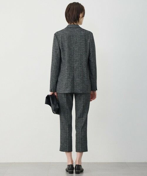 L size ONWARD(大きいサイズ) / エルサイズオンワード その他パンツ | ミックスブッチャー クロップドパンツ | 詳細12