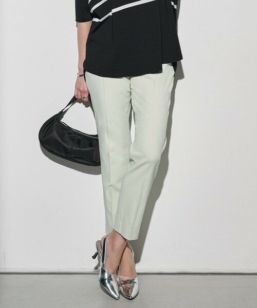 L size ONWARD(大きいサイズ) / エルサイズオンワード その他パンツ | シェルタリングドライオックス スティックパンツ（ピスタチオ）