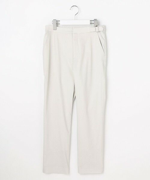 L size ONWARD(大きいサイズ) / エルサイズオンワード その他パンツ | 【WEB限定カラーあり】セルロースリネンストレッチ テーパード パンツ | 詳細5