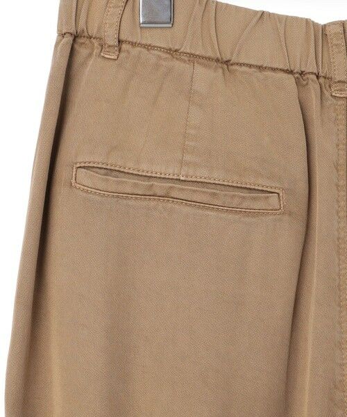 L size ONWARD(大きいサイズ) / エルサイズオンワード その他パンツ | 【SLOW/一部店舗限定】ガーメントツイル ワイドタック パンツ | 詳細13