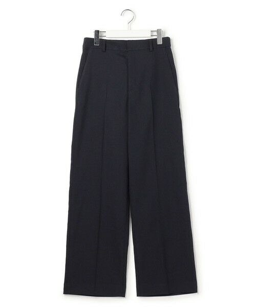 L size ONWARD(大きいサイズ) / エルサイズオンワード その他パンツ | アイアスマットストレッチ ワイド パンツ | 詳細9