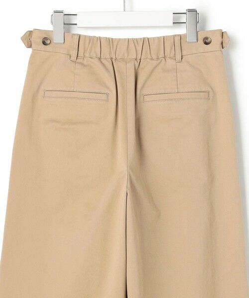 L size ONWARD(大きいサイズ) / エルサイズオンワード その他パンツ | 【見上愛さん着用/Oggi掲載】ストレッチギャバ チノ ワイド パンツ | 詳細23