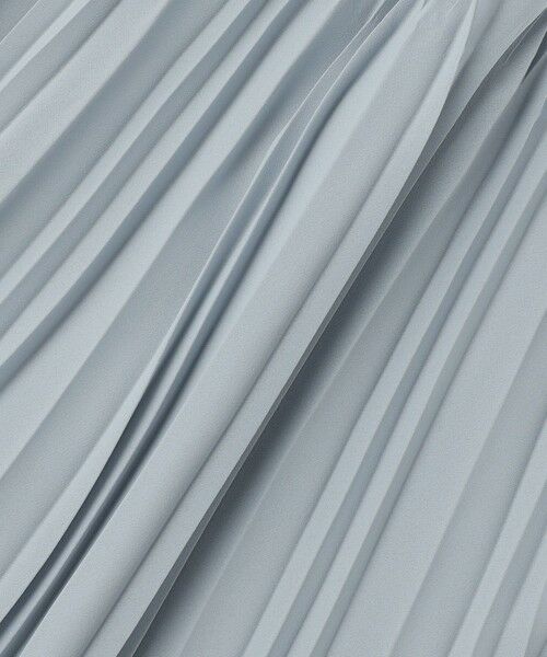 L size ONWARD(大きいサイズ) / エルサイズオンワード ロング・マキシ丈スカート | ライトジョーゼットプリーツ スカート | 詳細10