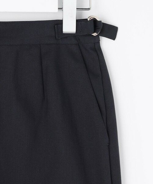 L size ONWARD(大きいサイズ) / エルサイズオンワード ミニ・ひざ丈スカート | TCリネン ドライツイル ナロー スカート | 詳細19