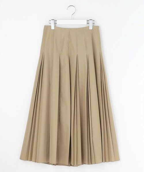 L size ONWARD(大きいサイズ) / エルサイズオンワード ロング・マキシ丈スカート | 【WEB限定カラーあり】TC ライトタンブラー プリーツ スカート | 詳細24
