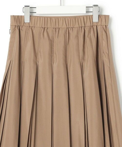 L size ONWARD(大きいサイズ) / エルサイズオンワード ロング・マキシ丈スカート | グロッシープリーツ ロングスカート | 詳細21