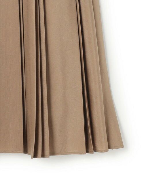 L size ONWARD(大きいサイズ) / エルサイズオンワード ロング・マキシ丈スカート | グロッシープリーツ ロングスカート | 詳細23