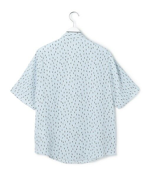 L size ONWARD(大きいサイズ) / エルサイズオンワード シャツ・ブラウス | 【新色追加】BackSatinAmunzen 5分袖配色ボウタイブラウス | 詳細10