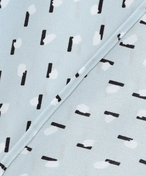 L size ONWARD(大きいサイズ) / エルサイズオンワード シャツ・ブラウス | 【新色追加】BackSatinAmunzen 5分袖配色ボウタイブラウス | 詳細14