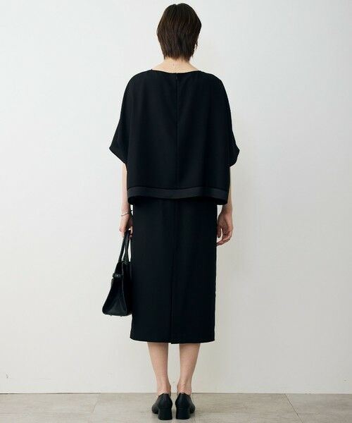 L size ONWARD(大きいサイズ) / エルサイズオンワード シャツ・ブラウス | 【WEB限定カラーあり】 FluidBackSatin クロップドブラウス | 詳細8