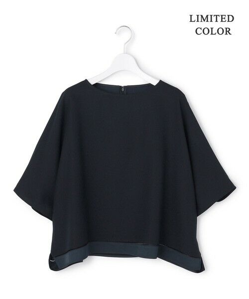 L size ONWARD(大きいサイズ) / エルサイズオンワード シャツ・ブラウス | 【WEB限定カラーあり】 FluidBackSatin クロップドブラウス | 詳細25