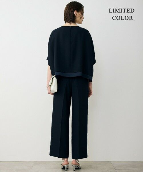 L size ONWARD(大きいサイズ) / エルサイズオンワード シャツ・ブラウス | 【WEB限定カラーあり】 FluidBackSatin クロップドブラウス | 詳細22